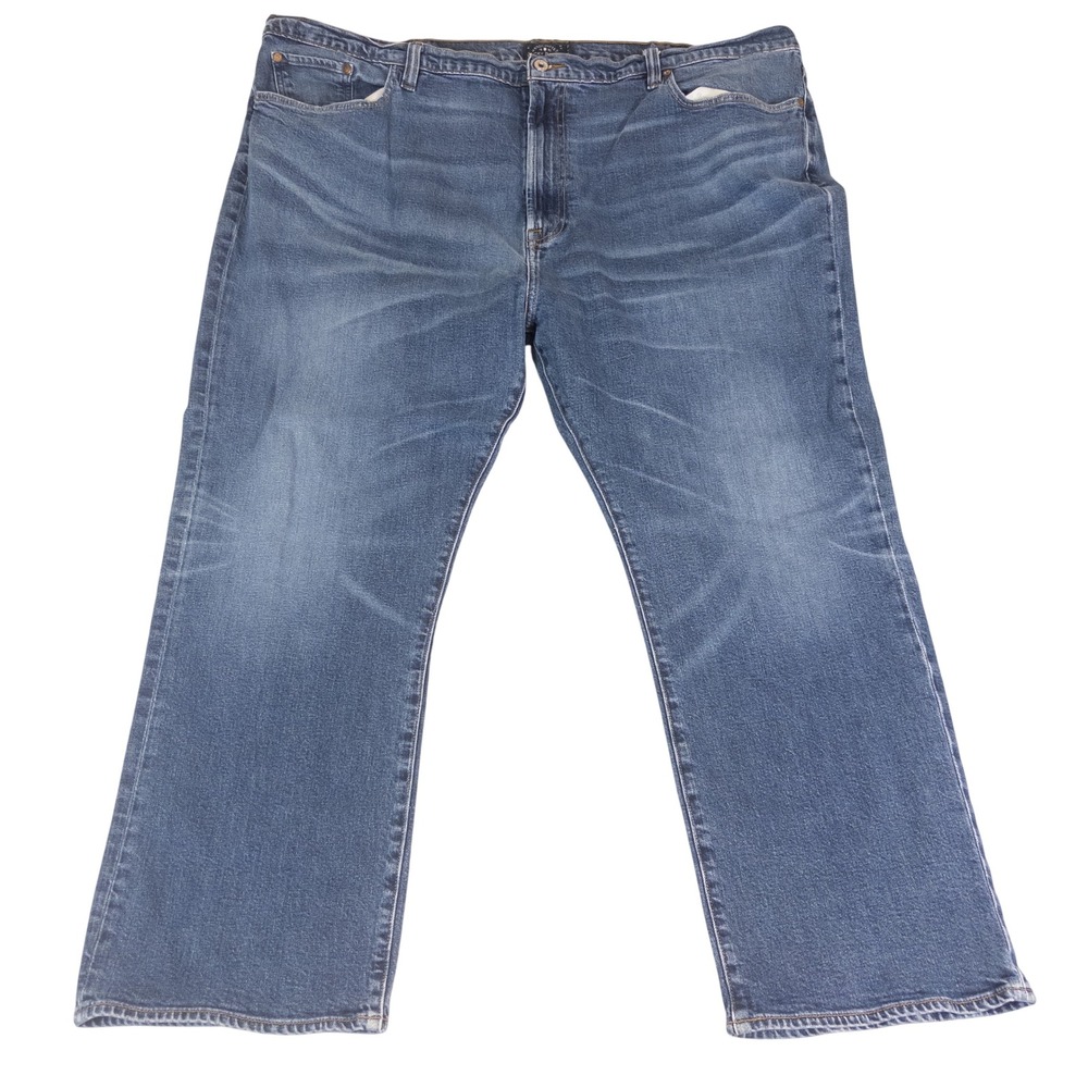 Lucky Brand 181 Relaxed Straight Jeans Mens 52x30 Blue Denim Medium Wash